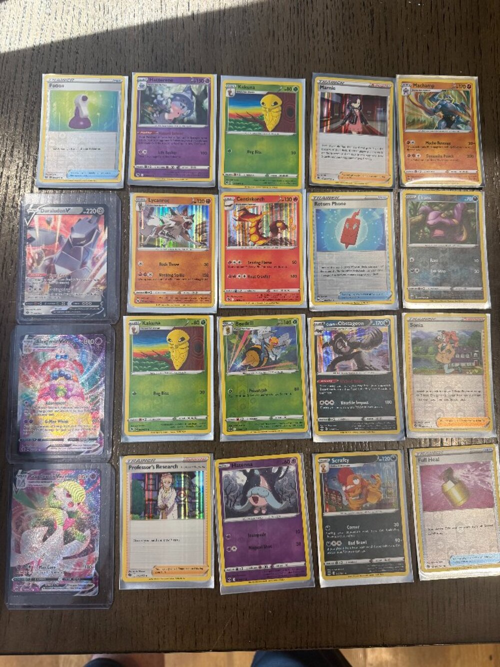 TCG Champions Path Card Lot 20 Alcremie Vmax (023/073) Gardevoir Vmax Rest Holos